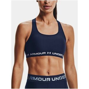 Tmavomodrá dámska športová podprsenka Under Armour UA Crossback Mid Bra vyobraziť