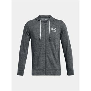 Šedá športová mikina Under Armour UA Rival Terry LC FZ vyobraziť