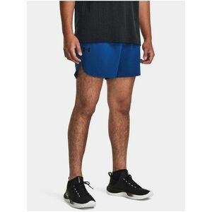 Modré športové kraťasy Under Armour UA Peak Woven Shorts vyobraziť