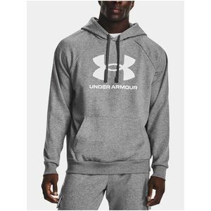 Šedá mikina Under Armour UA Rival Fleece Logo HD vyobraziť