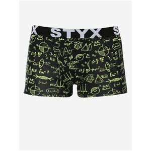 Žlto-čierne pánske boxerky Styx Fyzika vyobraziť