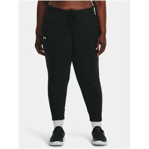 Čierne tepláky Under Armour UA Rival Fleece Joggers& vyobraziť