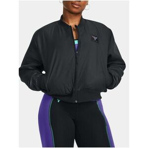 Čierna športová bunda Under Armour Pjt Rck W's Bomber Jacket vyobraziť