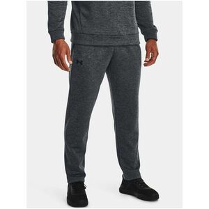 Tmavosivé športové nohavice Under Armour UA Armour Fleece Twist Pants vyobraziť