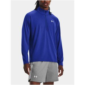 Modré športové tričko Under Armour UA STREAKER HALF ZIP vyobraziť