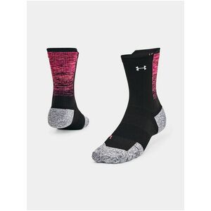 Čierne športové ponožky Under Armour UA AD Run Cushion 1pk Mid vyobraziť