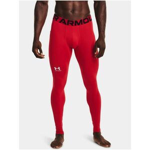 Červené športové legíny Under Armour UA CG Armour Leggings vyobraziť