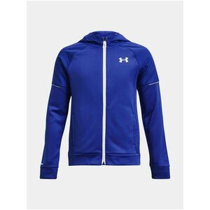 Modrá športová mikina Under Armour UA AF Storm FZ Hoodie vyobraziť