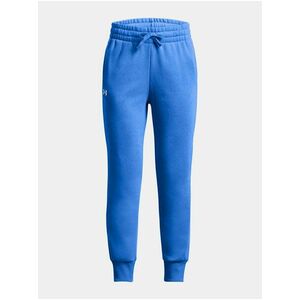 Modré tepláky Under Armour UA Rival Fleece Joggers vyobraziť