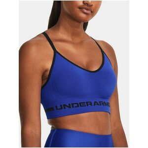 Modrá športová podprsenka Under Armour UA Seamless Low Long Bra vyobraziť