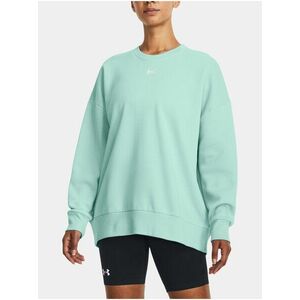 Svetlomodrá mikina Under Armour UA Rival Fleece OS Crew vyobraziť