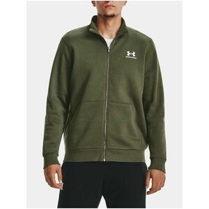 Kaki mikina Under Armour UA Essential Flc Track Jkt vyobraziť