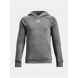 Sivá mikina Under Armour UA Rival Fleece Hoodie vyobraziť