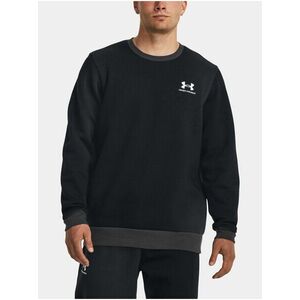 Čierna mikina Under Armour UA Essential Flc Novelty Crw vyobraziť