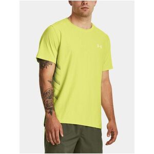 Žlté športové tričko Under Armour UA LASER SHORTSLEEVE vyobraziť