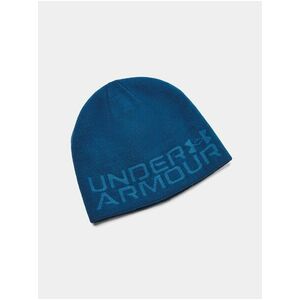 Modrá obojstranná čiapka Under Armour Reversible Halftime Beanie vyobraziť