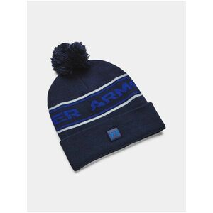 Tmavomodrá čiapka Under Armour UA Mens Halftime Pom Beanie vyobraziť