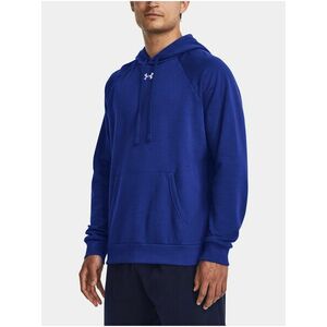 Modrá mikina Under Armour UA Rival Fleece Hoodie vyobraziť