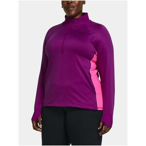 Fialové športové tričko Under Armour UA Train CW 1/2 Zip& vyobraziť