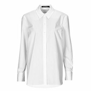 Košele a blúzky Karl Lagerfeld SIGNATURE TUNIC SHIRT vyobraziť