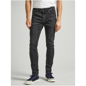 Čierne pánske slim fit džínsy Jeans Pepe Jeans vyobraziť