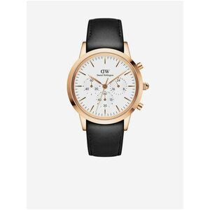 Černé pánské hodinky Daniel Wellington Iconic DW00100646 vyobraziť