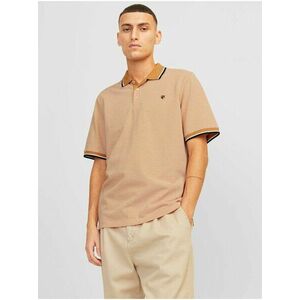 Oranžové pánske polo tričko Jack & Jones Bluwin vyobraziť