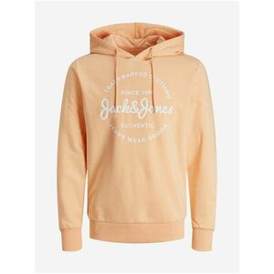 Oranžová pánska mikina s kapucňou Jack & Jones Forest vyobraziť