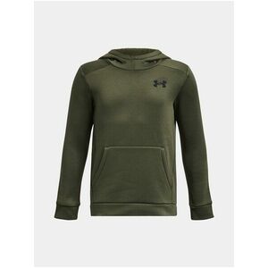 Kaki športová mikina Under Armour UA Armour Fleece Graphic HD vyobraziť