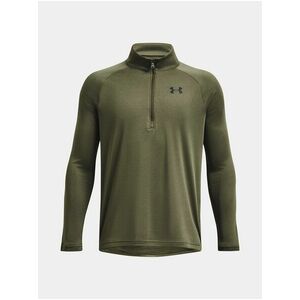 Kaki športové tričko Under Armour UA Tech 2.0 1/2 Zip vyobraziť