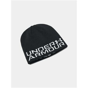 Čierna obojstranná čiapka Under Armour Reversible Halftime Beanie vyobraziť