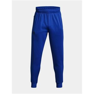 Modré športové tepláky Under Armour UA Armour Fleece Joggers vyobraziť