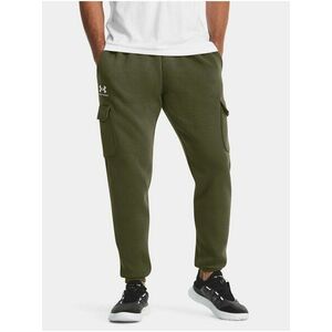 Kaki tepláky Under Armour UA Essential Flc Cargo Pant vyobraziť