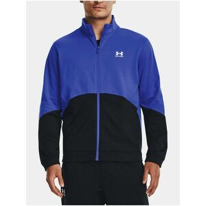 Modrá športová bunda Under Armour UA Tricot Fashion Jacket vyobraziť