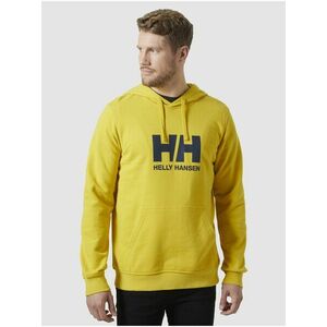 Žltá pánska mikina s kapucňou HELLY HANSEN HH Logo Hoodie vyobraziť