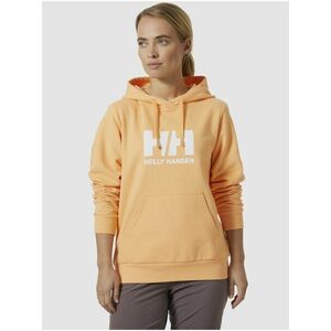 Oranžová dámska mikina s kapucňou HELLY HANSEN HH Logo Hoodie 2.0 vyobraziť