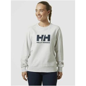 Svetlosivá dámska mikina HELLY HANSEN HH Logo Crew Sweat 2.0 vyobraziť