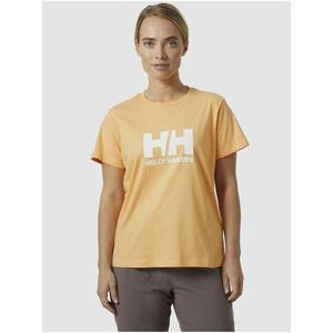 Oranžové dámske tričko HELLY HANSEN HH Logo T-Shirt 2.0 vyobraziť