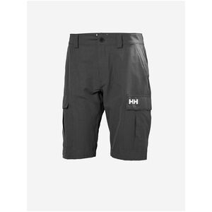 Tmavosivé pánske outdoorové kraťasy HELLY HANSEN HH Quick-Dry Cargo Shorts vyobraziť