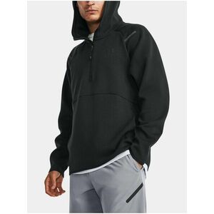 Čierna športová mikina Under Armour UA Unstoppable Flc Hoodie vyobraziť