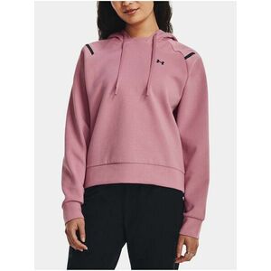 Ružová športová mikina Under Armour Unstoppable Flc Hoodie vyobraziť