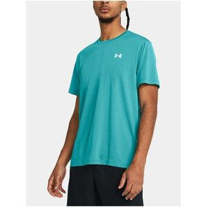 Svetlomodré športové tričko Under Armour UA LAUNCH SHORTSLEEVE vyobraziť