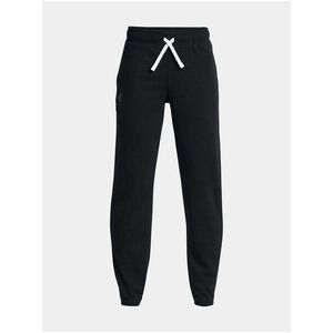 Čierne tepláky Under Armour UA Boys Rival Terry Joggers vyobraziť