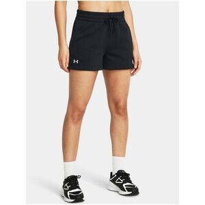 Čierne kraťasy Under Armour Rival Fleece Short vyobraziť