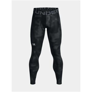 Čierne športové legíny Under Armour UA HG Armour Printed Lgs vyobraziť