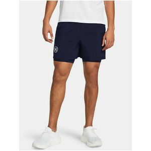 Tmavomodré športové kraťasy Under Armour UA RUN ANYWHERE 5'' SHORTS vyobraziť