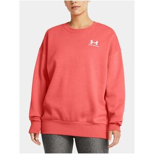 Koralová mikina Under Armour Essential Flc OS Crew vyobraziť