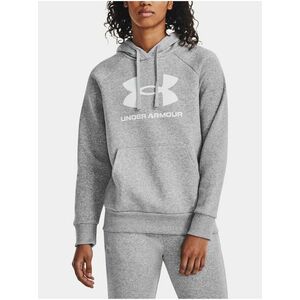 Svetlosivá mikina Under Armour UA Rival Fleece Big Logo Hdy vyobraziť