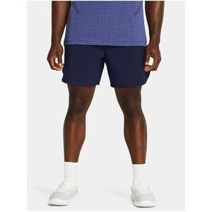 Tmavomodré športové kraťasy Under Armour UA Peak Woven Shorts vyobraziť