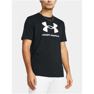 Čierne tričko Under Armour UA SPORTSTYLE LOGO UPDATE SS vyobraziť